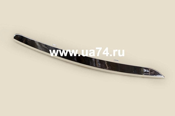 Молдинг правый переднего бампера хром Kia Sportage 2010-2016 (Тайвань)