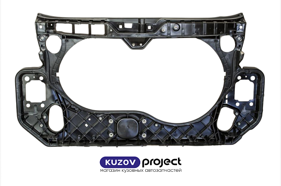 Рамка радиатора пластик Audi A6 2004-2011 4/6 цилиндров (Тайвань)