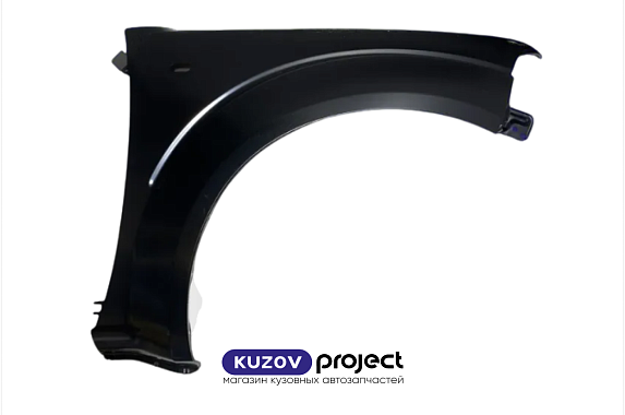Крыло правое с отверстием под повторитель Nissan Navara 2004-2015 (Тайвань)