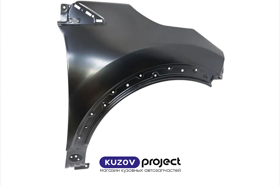 Крыло правое (пластик) Renault CAPTUR (EUROPA!) 2013-2017 (Тайвань)